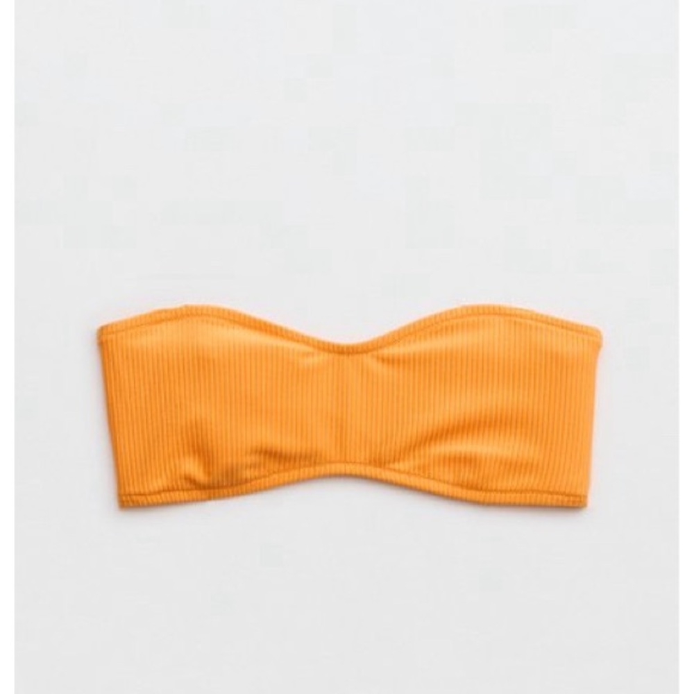 Orange bikini top